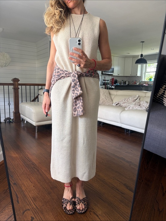 H&M Dresses & Skirts - H&M Cream Sleeveless Maxi Dress